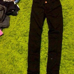 Black skinny jeans!